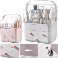 Органайзер для зберігання косметики Cosmetic Storage Box 3 LD - 304 настільна косметична поличка з висувними ящиками і ручкою для прикрас LD288