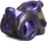 Вакуумний контейнерний пилосос Bitek BT-8662P 2 в 1 з циклонним фільтром, регулятором потужності і насадками для сухого прибирання 3 л 1200W Фіолетовий