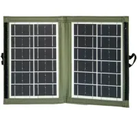 Складна сонячна панель батарея Solar Panel CCLamp CL-670 7W з USB виходом для зарядки телефону, Портативна зарядна станція трансформер від сонця