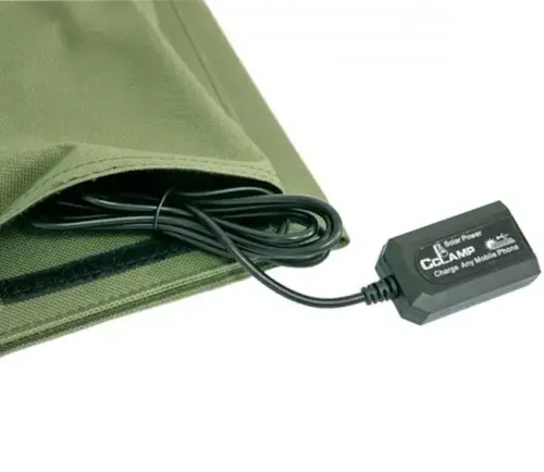 Складна сонячна панель батарея Solar Panel CCLamp CL-670 7W з USB виходом для зарядки телефону, Портативна зарядна станція трансформер від сонця