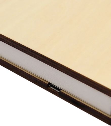 Світильник нічник книга Book Lamp складна світлодіодна настільна LED лампа у формі книжки з USB-зарядкою на акумуляторі, нічна книга-світильник