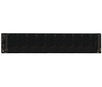 Гнучкий екран LED Matrix Panel JTPD-03-011 12х59.5 см світлодіодна рекламна RGB стрічка в авто, рядок, що біжить, з пультом і від телефону Bluetooth WiFi