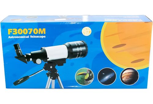 Астрономічний телескоп Astronomical Telescope AM f30070m монокуляр на тринозі з двома окулярами 150 х монокуляр зі штативом для спостережень F-70300M