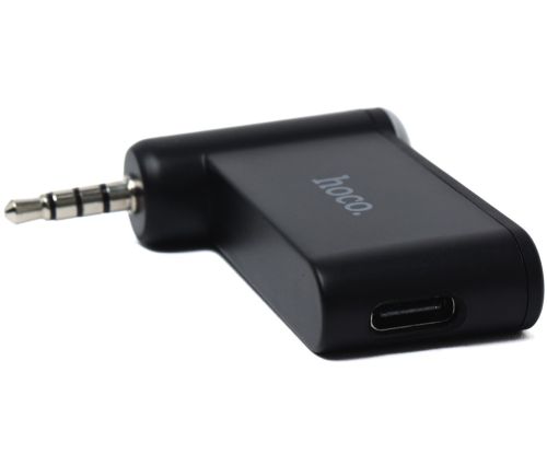 Автомобільний Bluetooth адаптер Hoco E58 140 mAh бездротовий трансмітер для магнітоли, авто FM ресивер, модулятор в машину з блютуз AUX 3.5 мм