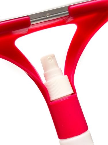 Швабра для чистки окон Water Spray Glass Cleaner 2 в 1 щетка очиститель стекла со скребком и распылителем пульверизатором для мытья стёкол Liao