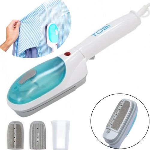 Ручний відпарювач Tobi Travel Steamer 2078 DJV 562 N 800W для одягу, Парогенератор, Парова щітка праска тобі Тревел Стімер, Пароочисник від мережі