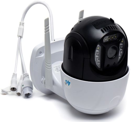 Бездротова Вулична IP камера відеоспостереження Wifi Smart Net Camera V380 Pro під сім карту 4g відеокамера з нічною зйомкою і датчиком руху 3МП