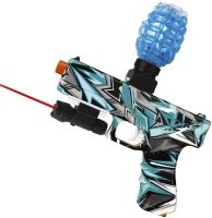 Іграшковий акумуляторний пістолет Water Bomb Gun G - 310 дитячий орбібольний кулемет з гідрогелевими стріляючими кульками орбіз від акумулятора G-717