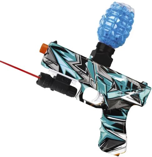 Іграшковий акумуляторний пістолет Water Bomb Gun G - 310 дитячий орбібольний кулемет з гідрогелевими стріляючими кульками орбіз від акумулятора G-717