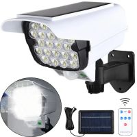 Вуличний світлодіодний ліхтар муляж у вигляді камери Solar Light JLP-2177 з датчиком руху на сонячній батареї Міні камера обманка лампа з пультом ДУ