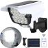 Вуличний світлодіодний ліхтар муляж у вигляді камери Solar Light JLP-2177 з датчиком руху на сонячній батареї Міні камера обманка лампа з пультом ДУ
