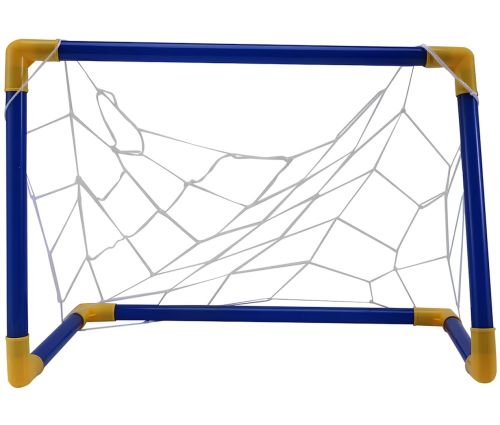 Комплект юного футболіста Anjanle Football Net AZ881 дитячий ігровий набір 56см складні футбольні міні ворота з насосом і м'ячем для гри у футбол