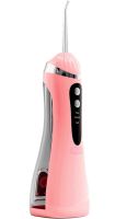 Акумуляторний іригатор Oral Irrigator A6s для порожнини рота з 4 насадками, бездротовий водний ополіскувач 200мл для чищення зубів від USB