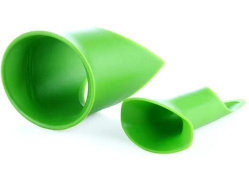 Ніж Memos для очищення серцевини і насіння болгарського перцю Pepper Corer набір з 2 штук, кухонний прилад овощечистка для овочів і фруктів 9Х5 см
