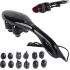 Електричний ручний масажер Quad Action Percussion Massager TK-88 - 2 для всього тіла 28 Вт, 12 в 1, вібраційний м'язовий мультімассажер для спини