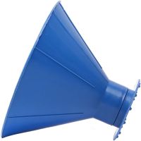 Автомобильный скребок лейка для снега и льда Glass Snow Loader 3 в 1 конусная щетка очиститель, ледокол для очистки лобового стекла авто Синяя