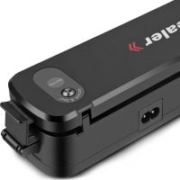 Вакуумний пакувальник пакетів New vacuum Sealer LP-11 Автоматичний вакууматор, апарат вакуумайзер для упаковки і зберігання їжі, продуктів Чорний