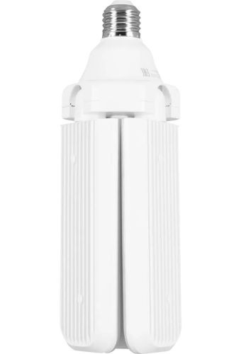 Світлодіодна складна лампа Fan Blade Led 45W з цоколем E27 акумуляторний розкладний потрійний ліхтар трансформер на три лопаті 220v Холодний білий