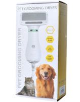 Фен-гребінець для шерсті кішок і собак Pet Grooming Dryer WN - 10 фен щітка, інструмент для грумінгу тварин, пилосос гребінець з шумозаглушенням 2 в 1