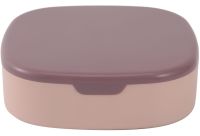 Органайзер для біжутерії з дзеркалом Jewerly Storage Box LD-988 Дорожня міні шкатулка на 7 відділень для прикрас і ювелірних виробів 10х10 см