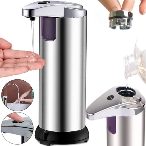 Автоматический сенсорный дозатор Sensor Soap Dispenser B1168 для жидкого мыла, бесконтактная мыльница 250 мл диспенсер для антисептика на батарейках