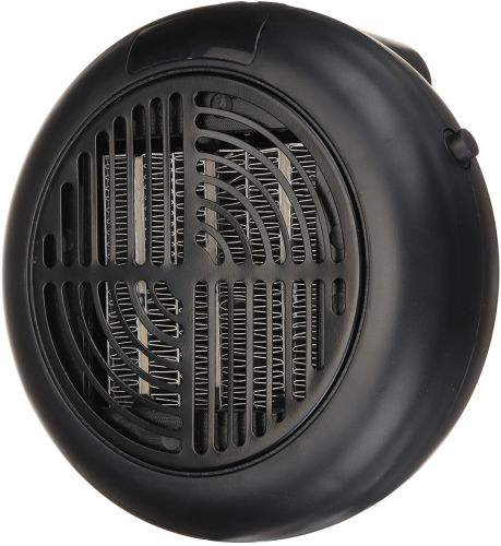 Портативний обігрівач Wonder Heater BD - 168 міні тепловентилятор в розетку з терморегулятором і таймером 900W дуйчик від Мережі з пультом Чорний