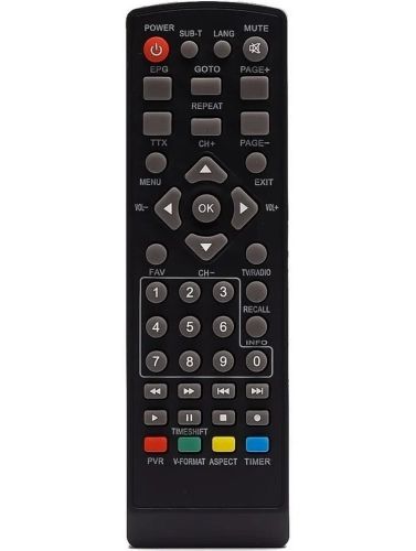 Цифрова Т2 приставка Європа EL - 9000 Pro 4K Цифровий ефірний ТВ тюнер з Wifi приймач для цифрового телебачення з пультом управління DVB-T2 Чорний
