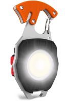 Светодиодный фонарик брелок для ключей с поджигом Keychain Light W5147 ручной мультитул, мини светильник с прикуривателем, отверткой и карабином USB