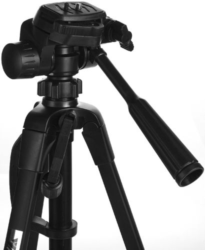 Штатив для камеры и телефона Weifeng WT-3520 140 см универсальная тринога держатель для фотоаппарата и смартфона с видеоголовой, трипод для селфи