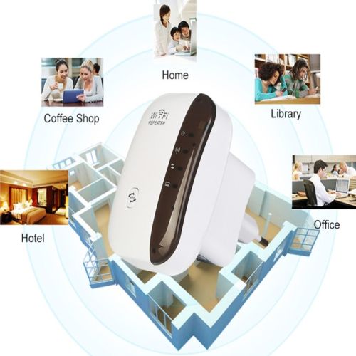 Бездротовий Wi-Fi Repeater LV-WR31-36 ретранслятор мережі 300 Мбіт / сек, 2dBi, WLAN підсилювач сигналу роутера, ретранслятор, розширювач діапазону