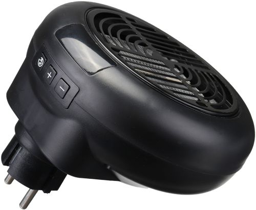 Портативний обігрівач Wonder Heater BD - 168 міні тепловентилятор в розетку з терморегулятором і таймером 900W дуйчик від Мережі з пультом Чорний