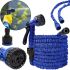 Садовый шланг для полива Xhose 15 метров 50FT с насадкой распылителем X-Hose 15м усиленный поливочный растягивающийся шланг Magic Hose