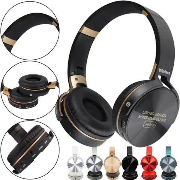 Накладні бездротові навушники T & G Wireless Everest JB-950BT з MP3 плеєром, мікрофоном, Bluetooth і microSD, блютуз стерео навушники AUX JB 950