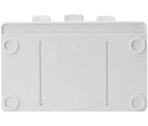 Настільний органайзер для зберігання косметики Cosmetic Storage Box GW-880 косметична поличка 4 секції з висувними ящиками і ручкою Біла