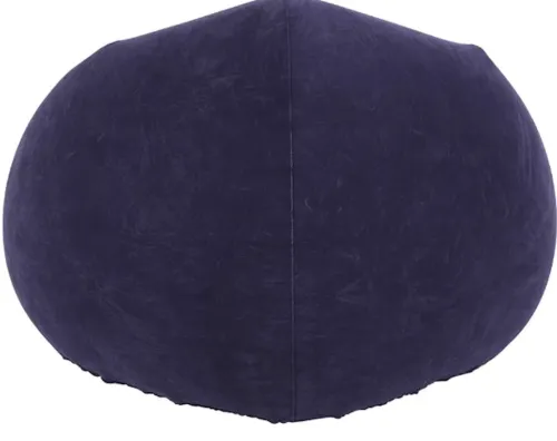 Надувне крісло диван Intex Beanless Bag 68579 до 150 кг для відпочинку, велюровий Одномісний пуфик груша Air Sofa XL-1133 KR-1 для дому та вулиці
