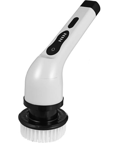 Беспроводная щетка Electric Cleaning Brush JY-6010 9в1 с насадками для влажной уборки, Аккумуляторная электрощетка ECB-888 с телескопической ручкой