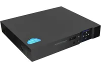 Провідний відеореєстратор DVR UKC CAD 1204 AHD 4 канальний, мережевий IP реєстратор на 4 камери для відеоспостереження і управління камерами Чорний