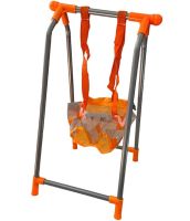Дитячий набір Baby Play House CS0848-7A Лисички гойдалки шезлонг гойдалка коляска і лялька, Комплект з лялькою і аксесуарами для ляльки та іграшок