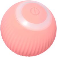 Інтерактивна іграшка м'яч Pet Gravity 4.3 см для котів і кішок з хаотичним рухом і підсвічуванням, Смарт обертається кулька для тварин від USB