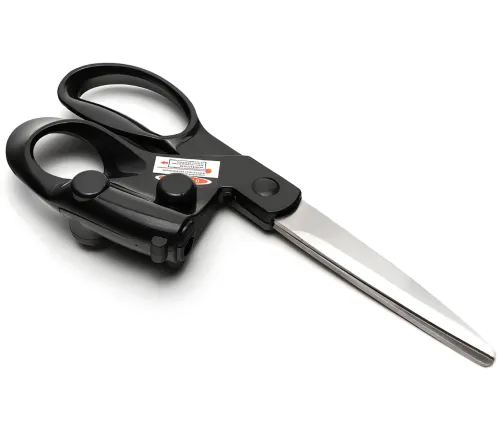 Швейні ножиці з лазерним покажчиком Laser Scissors LP01 21 см кравецькі ножиці для крою та шиття з лазером для точного розрізання тканини та паперу