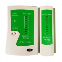 Набір мережевика MHz MAG-736 11 предметів для обтискача, тестування і монтажу витої пари для RJ45, 8P8C, RJ11 LAN тестер, стрипер, кримпер в чохлі