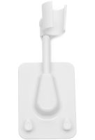 Настенный держатель для душевой лейки Shower Holder AND-129 универсальное вращающиеся крепление с 2 крючками для ручного душа на присоске в ванную