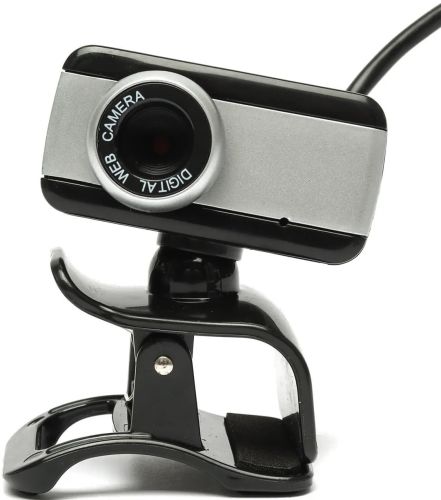 Проводная веб камера с микрофоном Digital HD Camera RD517 640х480 универсальная внешняя USB веб-камера на прищепке для ПК компьютера и ноутбука Черная