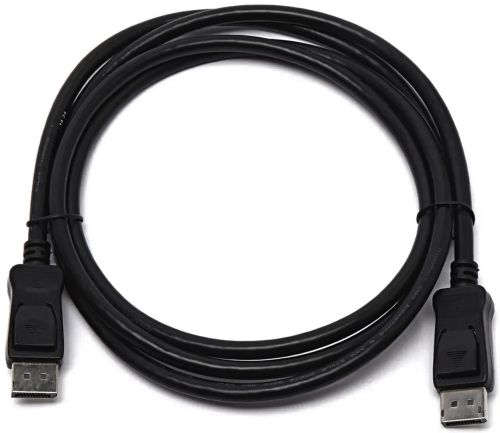 Відео кабель DisplayPort на DisplayPort 1.8 м універсальний перехідник, з'єднувальний кабель для передавання відеосигналу на телевізор 95506