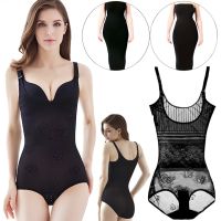 Корректирующее боди Waist Band 181 женское утягивающее нижнее белье 35-110 кг моделирующий комбидресс для коррекции фигуры и талии с пуш-ап Черный