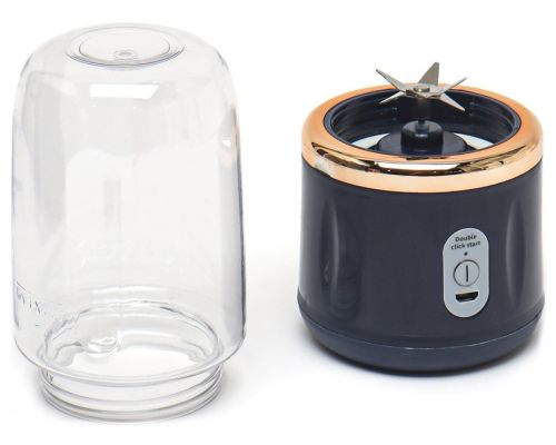 Бездротовий міні блендер Small Portable Juicer A215 400 мл акумуляторна портативна соковижималка з пляшкою поїлкою для смузі і соку від USB