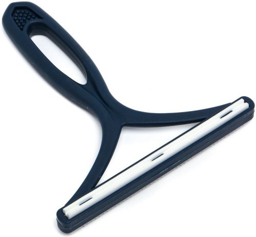 Двусторонняя щетка для удаления шерсти животных Dual-purpose Brush Hairball Buster SF246 скребок для чистки ворса и катышков с мебели и ковров