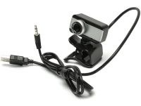 Проводная веб камера с микрофоном Digital HD Camera RD517 640х480 универсальная внешняя USB веб-камера на прищепке для ПК компьютера и ноутбука Черная