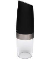 Электрическая мельница для специй Spice Bottle Electronic ZX-D32 измельчитель для соли и перца с гравитационным датчиком и подсветкой на батарейках