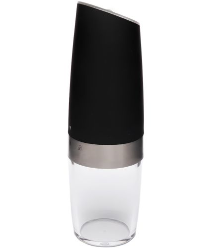 Электрическая мельница для специй Spice Bottle Electronic ZX-D32 измельчитель для соли и перца с гравитационным датчиком и подсветкой на батарейках